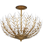 Потолочный светильник в форме цветка Hanging Flowers варинант исполнения - 2 | Loft Concept в Казани