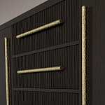 Буфет Primo с тремя ящиками и двумя фасадами Темный орех варинант исполнения - 7 | Loft Concept в Казани