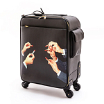 Чемодан дорожный SELETTI Travel Kit Trolley Lipstick Black варинант исполнения - 3 | Loft Concept в Казани