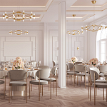 Бра с золотым основанием и прозрачным плафоном цилиндрической формы Golden Geometry варинант исполнения - 3 | Loft Concept в Казани