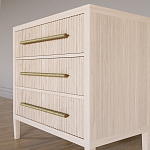 Комод Primo с 3 выдвижными ящиками Светлый дуб варинант исполнения - 2 | Loft Concept в Казани