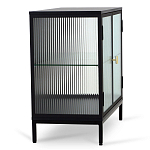 Сервант двухдверный с рифленым стеклом The Keeper варинант исполнения - 2 | Loft Concept в Казани