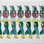 Плитка дизайнерская Фруктовый лес варинант исполнения - 2 | Loft Concept в Казани