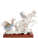 Статуэтка фарфоровая Небесная колесница Charming Statuette варинант исполнения - 1 | Loft Concept в Казани