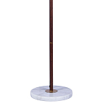 Торшер с плиссированным белым абажуром Pleated White Floor Lamp варинант исполнения - 3 | Loft Concept в Казани