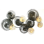 Панно настенное Blank Gray Threads варинант исполнения - 1 | Loft Concept в Казани