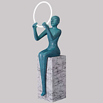 Торшер Statue In The Clouds Floor Lamp варинант исполнения - 2 | Loft Concept в Казани