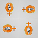 Плитка дизайнерская Женский фркут варинант исполнения - 1 | Loft Concept в Казани