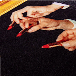 Коврик Seletti Lipstick Black варинант исполнения - 2 | Loft Concept в Казани