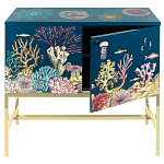 Буфет ручная роспись в морском стиле Cabinet Fondo Marino  варинант исполнения - 3 | Loft Concept в Казани