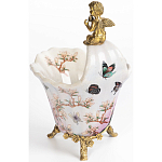 Фарфоровая чаша с золотым ангелом Suhary варинант исполнения - 4 | Loft Concept в Казани