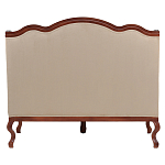 Диван двухместный из натурального бука бежевый Solid Luxury варинант исполнения - 2 | Loft Concept в Казани