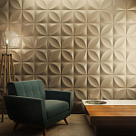 Гипсовая 3D Панель M-21 варинант исполнения - 2 | Loft Concept в Казани