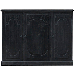 Комод деревянный Ildefonso Black Chest of Drawers варинант исполнения - 1 | Loft Concept в Казани