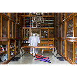 Дизайнерский раздвижной обеденный стол Poltronova Split Dining Table варинант исполнения - 6 | Loft Concept в Казани