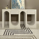 Белая консоль с ящиками Endor White варинант исполнения - 1 | Loft Concept в Казани