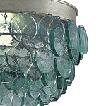 Потолочный светильник с каскадом из круглых декоративных элементов Harmony of Light варинант исполнения - 1 | Loft Concept в Казани