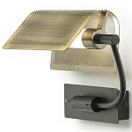 Бра с плафоном из перфорированного металла Elledge Wall Lamp варинант исполнения - 2 | Loft Concept в Казани