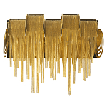 Бра с металлическими дугами и цепочками 33 см Atlantis Chain варинант исполнения - 9 | Loft Concept в Казани