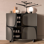 Дизайнерский комод с декоративными элементами на дверках Trilogy варинант исполнения - 1 | Loft Concept в Казани