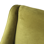 Кресло велюровое оливковое с подушкой Relaxation Soft варинант исполнения - 2 | Loft Concept в Казани