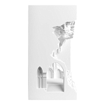 Встраиваемый в стену гипсовый светильник под покраску с эффектом разрушенной стены Antiquity Athena варинант исполнения - 4 | Loft Concept в Казани