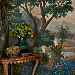 Обои ручная роспись Hill Country Scenic Special Colourway on scenic paper варинант исполнения - 5 | Loft Concept в Казани