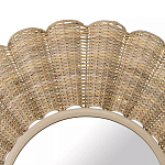 Зеркало круглое в плетеной раме Reed Mirror варинант исполнения - 2 | Loft Concept в Казани