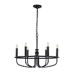 Люстра круглая с 6-ю лампами Kichler варинант исполнения - 8 | Loft Concept в Казани