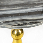 Кофейный столик с мраморной столешницей Sleeve Arabia варинант исполнения - 3 | Loft Concept в Казани