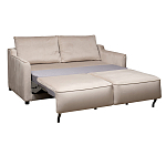 Диван двухместный раскладной светло-серый с кантом Pride варинант исполнения - 2 | Loft Concept в Казани