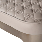 Стул барный светло-серый из экокожи Spectacular High Bar Stool варинант исполнения - 4 | Loft Concept в Казани