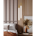 Подвесной светильник Cateline Brass Tube Hanging Lamp варинант исполнения - 2 | Loft Concept в Казани