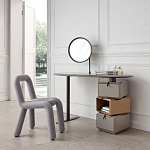 Консоль с зеркалом и  3-мя вращающимися ящиками Eloida варинант исполнения - 2 | Loft Concept в Казани