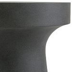 Приставной стол из искусственного камня Chess Black варинант исполнения - 2 | Loft Concept в Казани