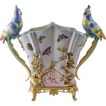 Ваза фарфоровая с попугаями Ferra варинант исполнения - 1 | Loft Concept в Казани