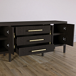 Большая VT-тумба Primo шпон темный орех варинант исполнения - 5 | Loft Concept в Казани