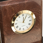 Настольный письменный набор из лемезита и змеевика с часами Royal Accessory варинант исполнения - 4 | Loft Concept в Казани