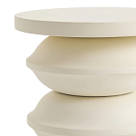Фигурный приставной столик кремового цвета  AMORPHOUS варинант исполнения - 2 | Loft Concept в Казани