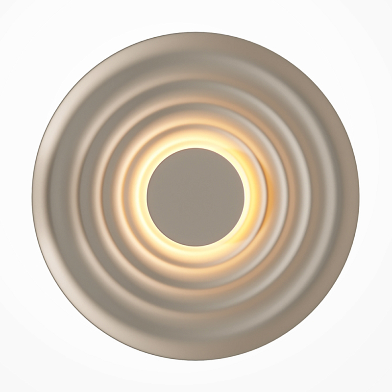 Бра круглое Soft Halo бежевый Бежевый в Казани | Loft Concept 