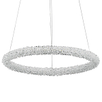Кольцевая люстра с хрустальным декором Gilbertine Crystal Ring Chandelier варинант исполнения - 3 | Loft Concept в Казани