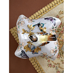 Шкатулка фиолетового цвета с рисунком бабочек и крышкой с фигуркой птицы на ветке Eden Garden варинант исполнения - 9 | Loft Concept в Казани