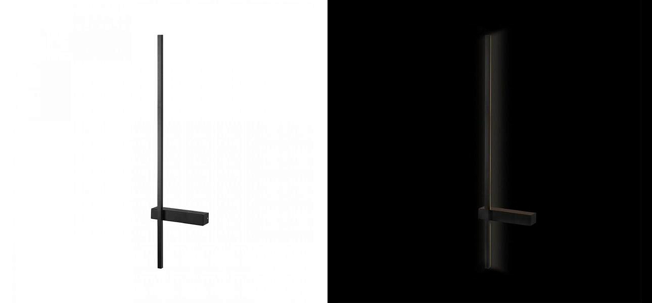 Бра светодиодное Trumpet Tube Black bottom Бра светодиодное Trumpet Tube Black bottom - Loft-Concept в Казани