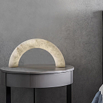 Прикроватная лампа из мрамора в форме дуги Rainbow Light варинант исполнения - 1 | Loft Concept в Казани