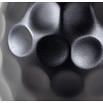 Столик журнальный с круглой деревянной столешницей на черном фактурном основании Bourgeon варинант исполнения - 6 | Loft Concept в Казани