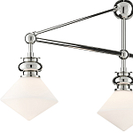 Люстра линейная с ромбовидными плафонами Pointed Diamond Shade варинант исполнения - 1 | Loft Concept в Казани