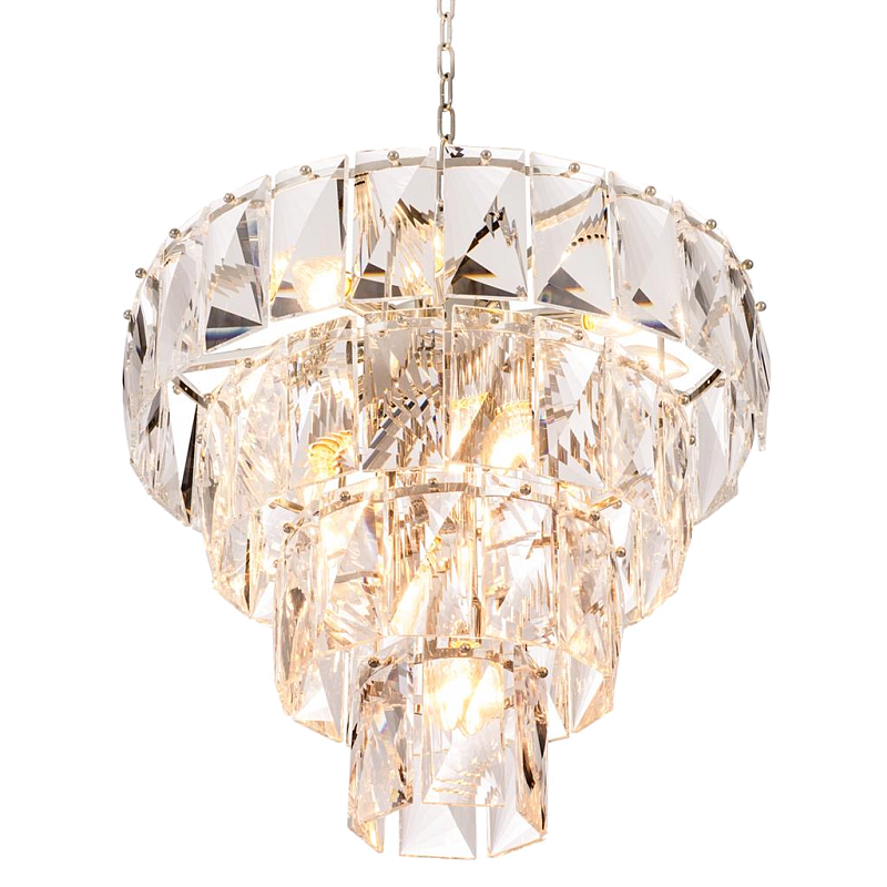 Люстра Chandelier Amazone S Никель Прозрачный в Казани | Loft Concept 