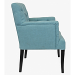 Кресло Addison Chic Armchair blue flax варинант исполнения - 1 | Loft Concept в Казани