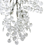 Бра с хрустальными подвесками на металлических ветках Fairytree Light Silver Wall Lamp варинант исполнения - 2 | Loft Concept в Казани