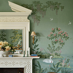 Обои ручная роспись Harpsden blue варинант исполнения - 5 | Loft Concept в Казани